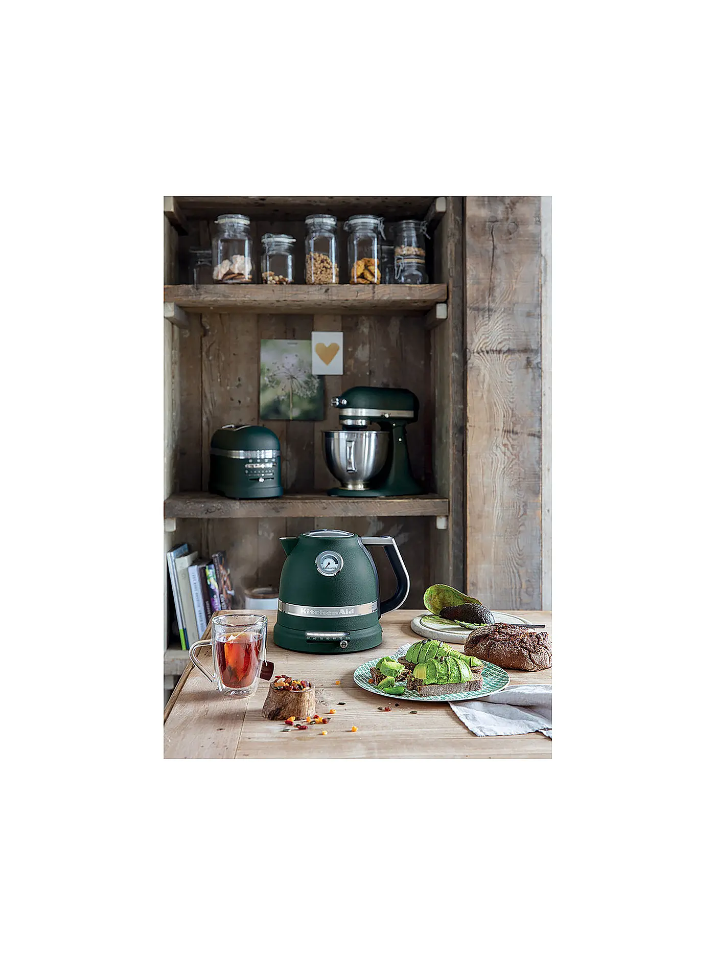 KITCHENAID | Wasserkocher Artisan 1,5l 5KEK1522EPP Pepple Palm | 